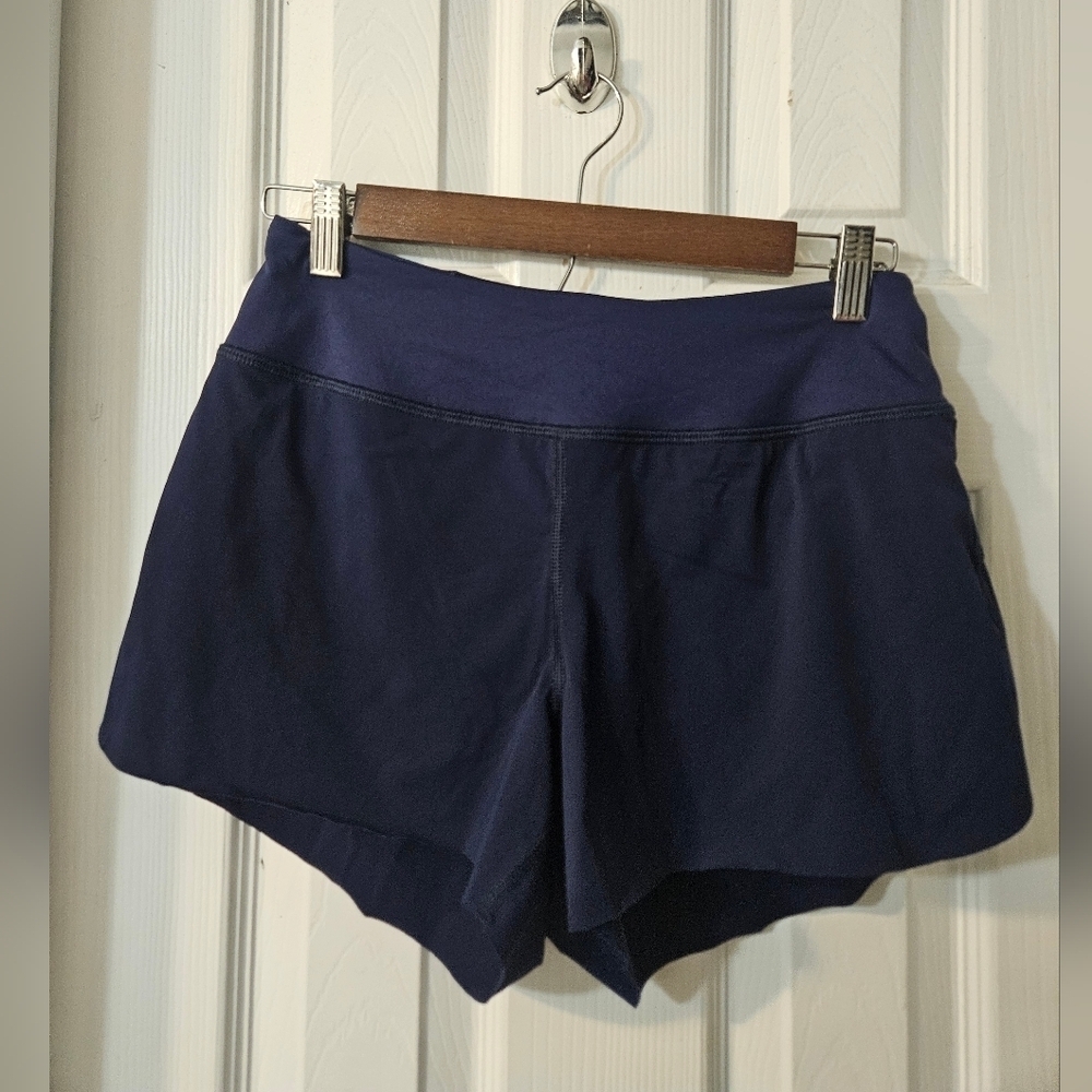 NOBULL Blue Athletic Shorts Lightweight Elastic Waist